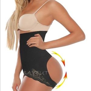 Shapewear Butt Lifter Waist Cincher Boy Short Lace